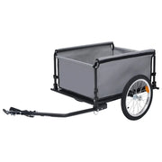 Rimorchio da Bici Grigio e Arancione 65 kg CFW6914970