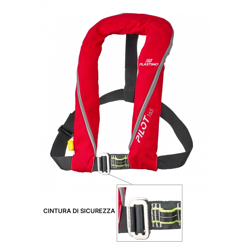 PILOT 165 N AUT. ROSSO C/CINTURA