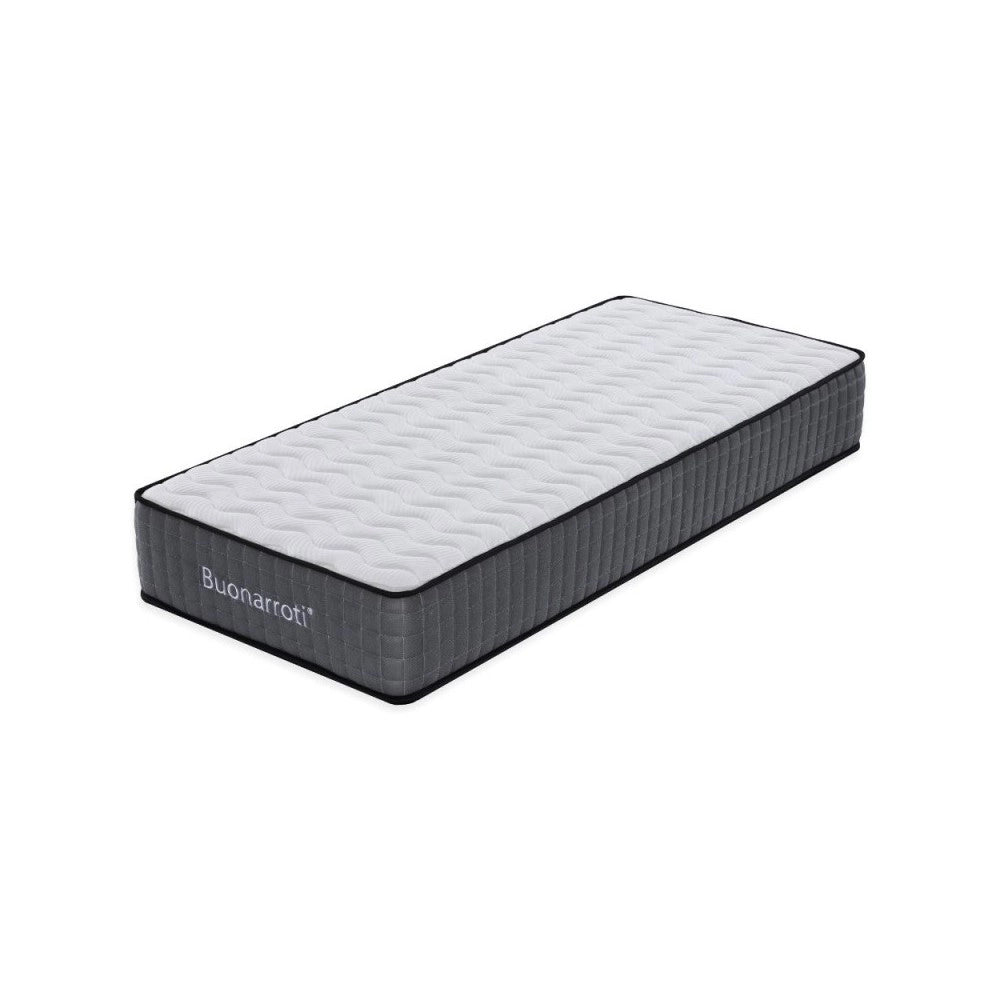 Materasso singolo 80x190X25H molle insacchettate e memory foam Balto