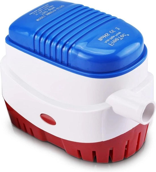Pompa di pozzetto 12 V automatica per barche - 750 GPH 47 LPM - con interruttore di galleggiamento