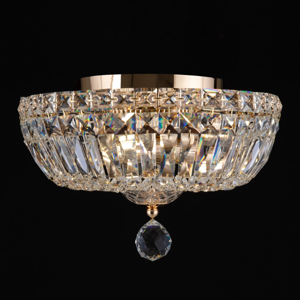 Lampadario Basfor Maytoni ottone cristallo 3xE14 dimmerabile