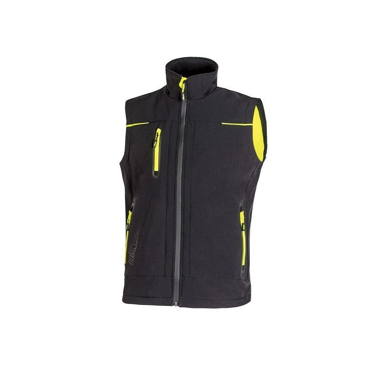 Gilet Soft Shell Universe Upower Black Carbon Xl