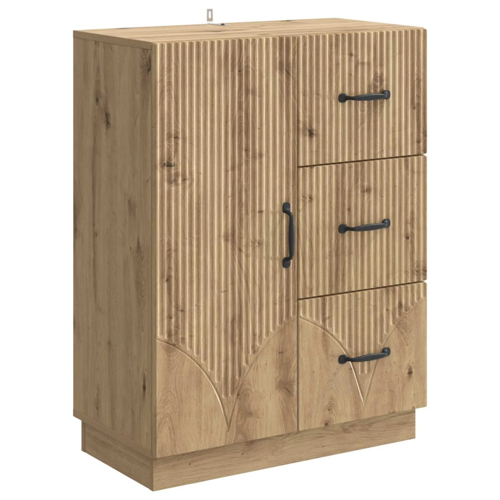 Credenza con cassetto Rovere Artigianale 66 x 34,5 x 87 cm 895324