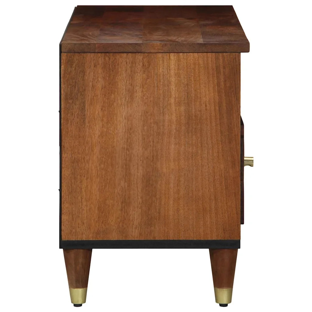 Mobile TV con cassetto Marrone miele 100 x 33 x 46 cm 4018752