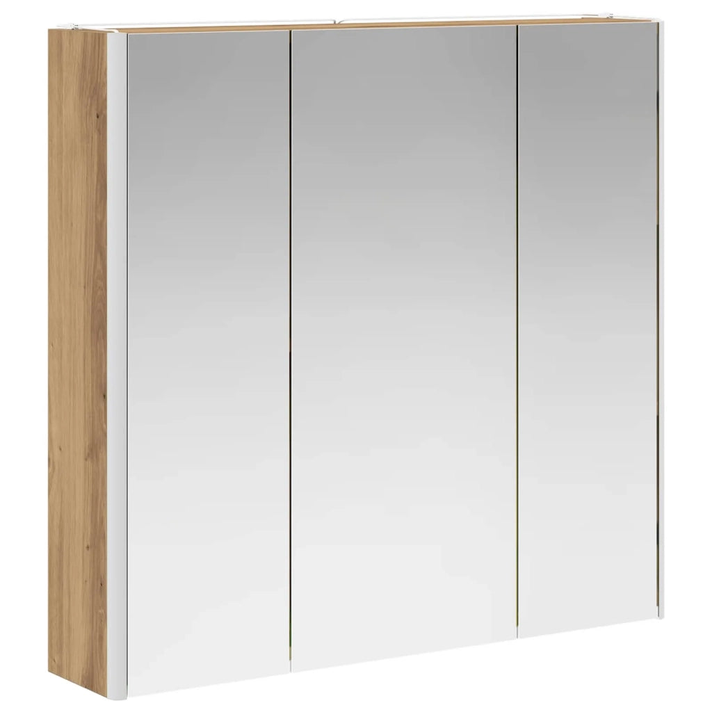 Mobiletto per specchio da bagno con porta Rovere Artigianale 889262