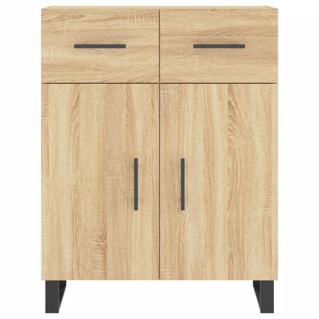 Credenza Rovere Sonoma 69,5x34x180 cm in Legno Multistrato 3198172