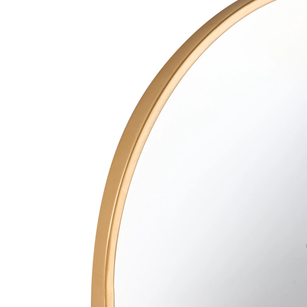 Specchio da parete con cornice in metallo dorato grande specchio da appendere camera da letto soggiorno corridoio stile glamour.