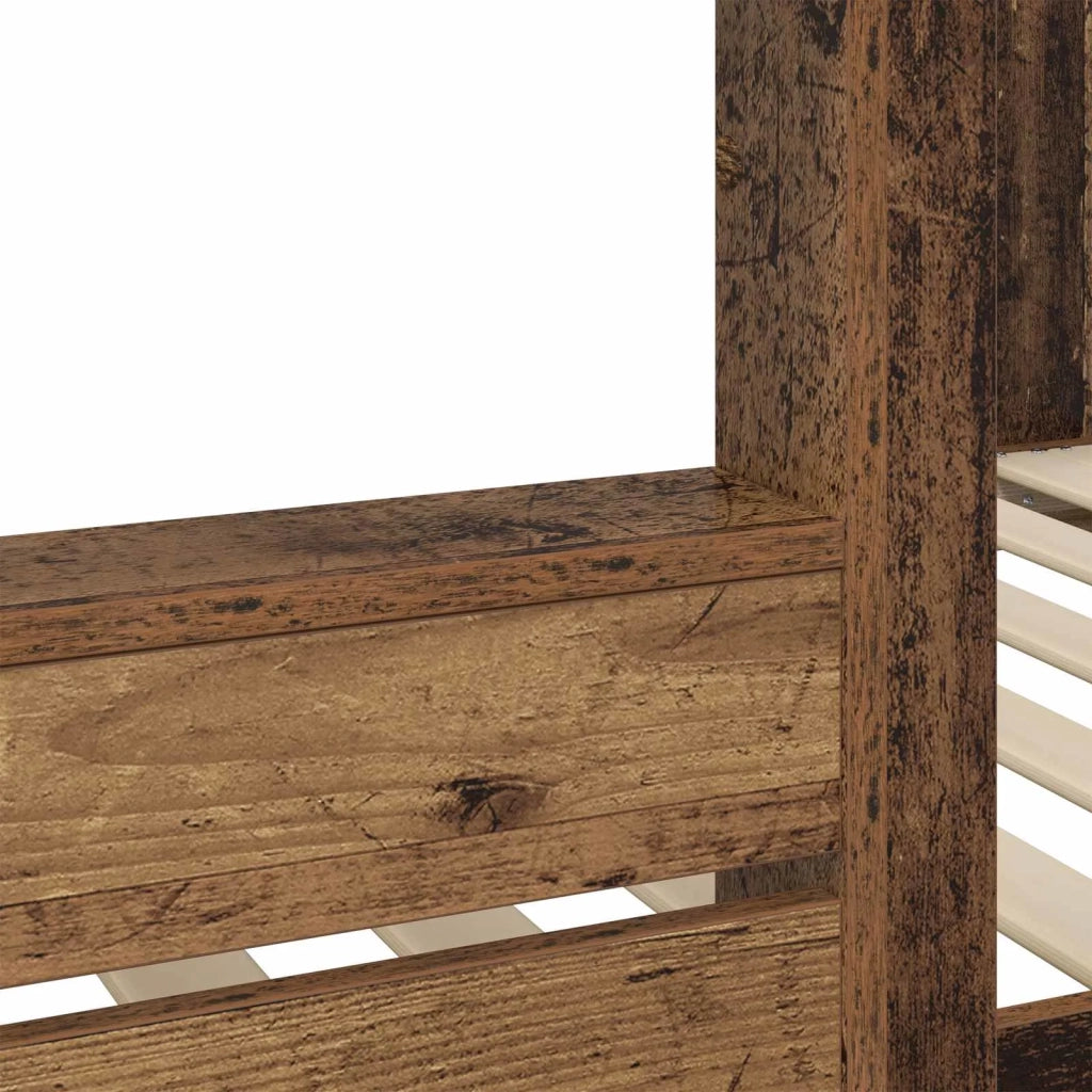 Letto a Castello per Bambini Legno vecchio 90 x 190 cm