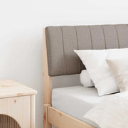 Testiera imbottita Talpa 80 cm Pino massello 879257