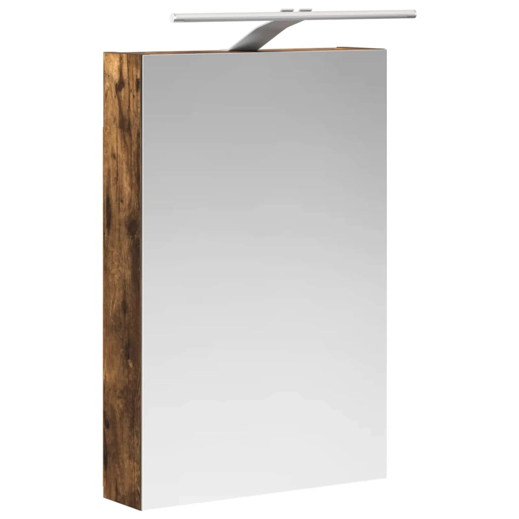 Set di mobili per il bagno 5 pcs Rovere Fumo 3407243