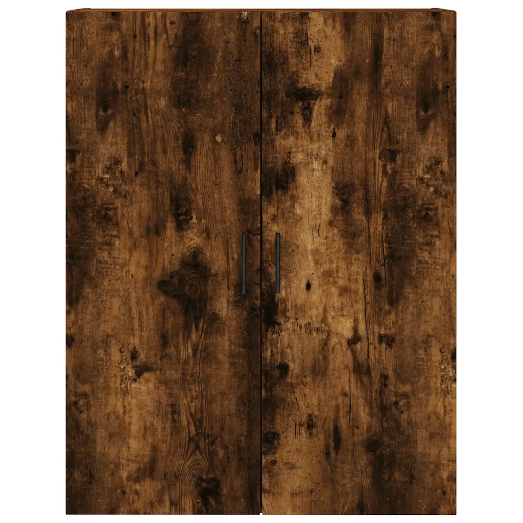 Credenza Rovere Fumo  69,5x34x180 cm in Legno Multistrato 3195696