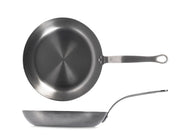 Padella in ferro con manico in acciaio inox diametro cm 26