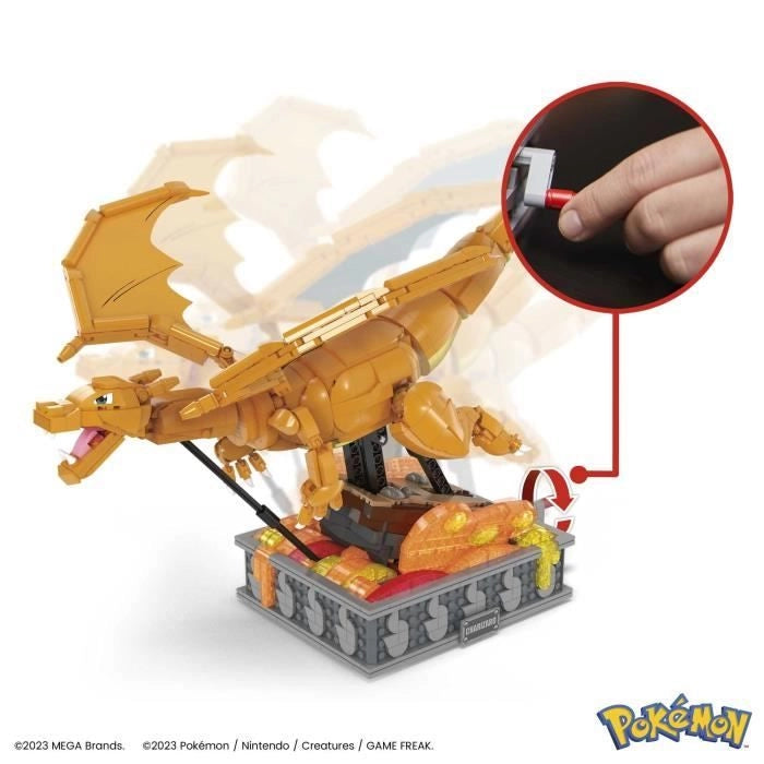 CHARICON IN MOVIMENTO - MEGA - HMW05 - MATTONI DA COSTRUZIONE CON LICENZA MEGABLOKS