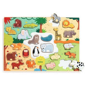 Puzzle Educativo,Animali,Djeco,Eta 2+