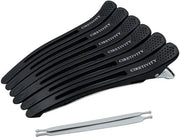 Set di clip capelli 12 pezzi - Clip capelli professionali - Accessori per parrucchiere - Clip capelli per donne/uomini - Strumenti per parrucchiere - Sicuri e precisi - Clip capelli per capelli