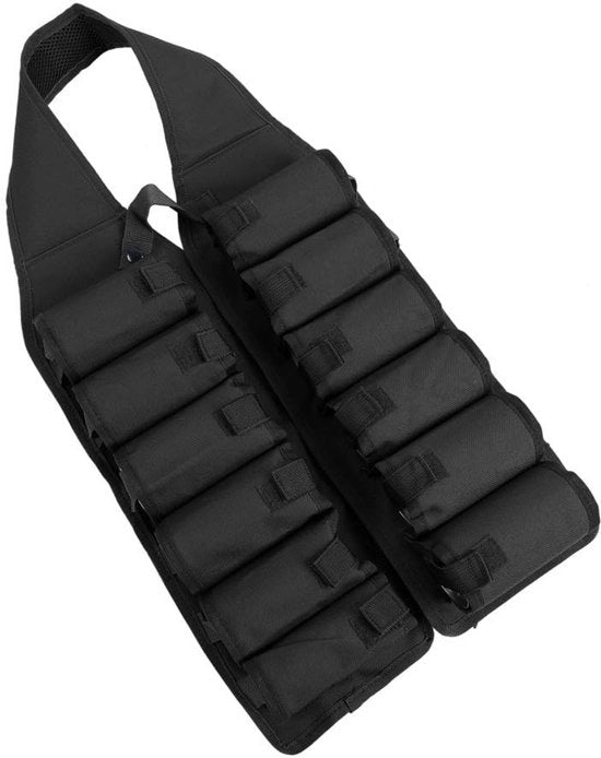Bilico per birra con 12 tasche - Contenitore per bevande per BBQ - Camping - Impermeabile - Resistente allo scarto - Tessuto a maglia respiro.