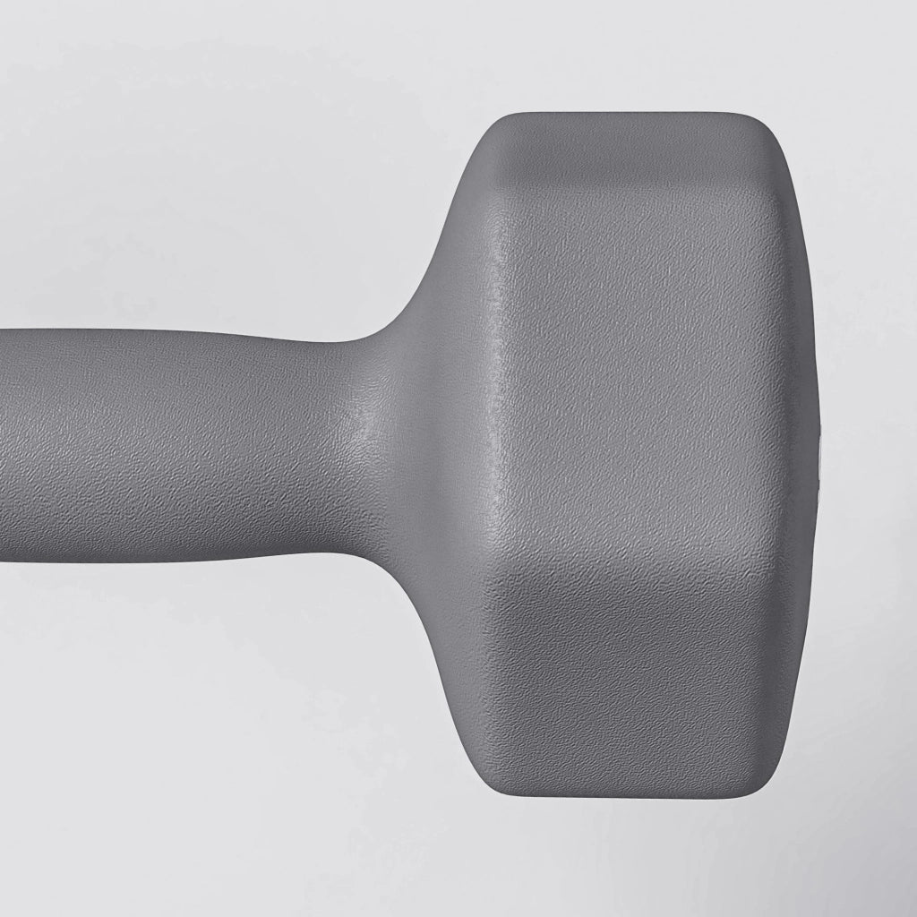 Set 2 Manubri Palestra 10 kg Pesi esagonali per Allenamento Grigio