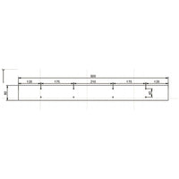 Base per tavolo 80x72 cm verniciatura a polvere nero Telaio per tavoli gambe tavolo