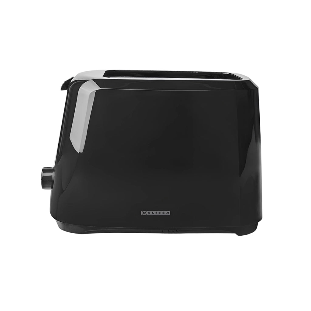 Tostapane 2 Fessure 700W 6 Livelli di Doratura e Vassoio Raccoglibriciole Rimovibile Nero MELISSA