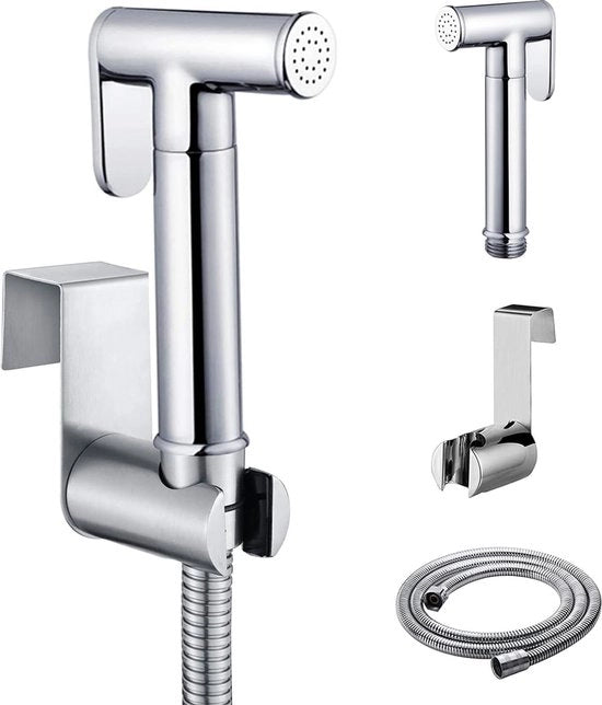 Bidet per la igiene personale e spruzzatore wc - set da 3 pezzi