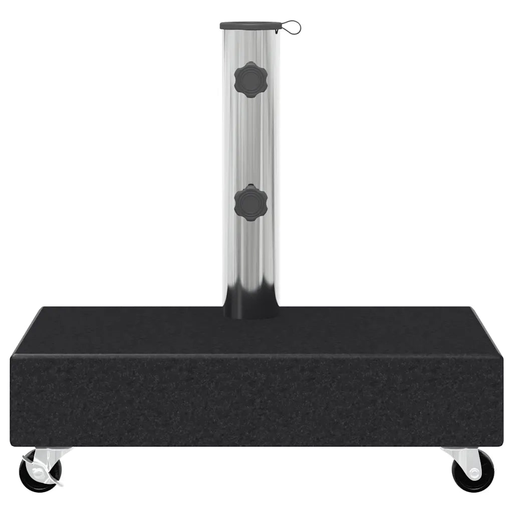 Base per Ombrellone Nera 45x25x8,3 cm in Granito CFW7005219