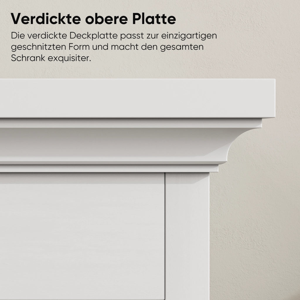 Mobile da bagno con 1 anta e ripiano regolabile design boho per bagno e soggiorno in MDF bianco 85,5 × 35,8 × 18,5 cm