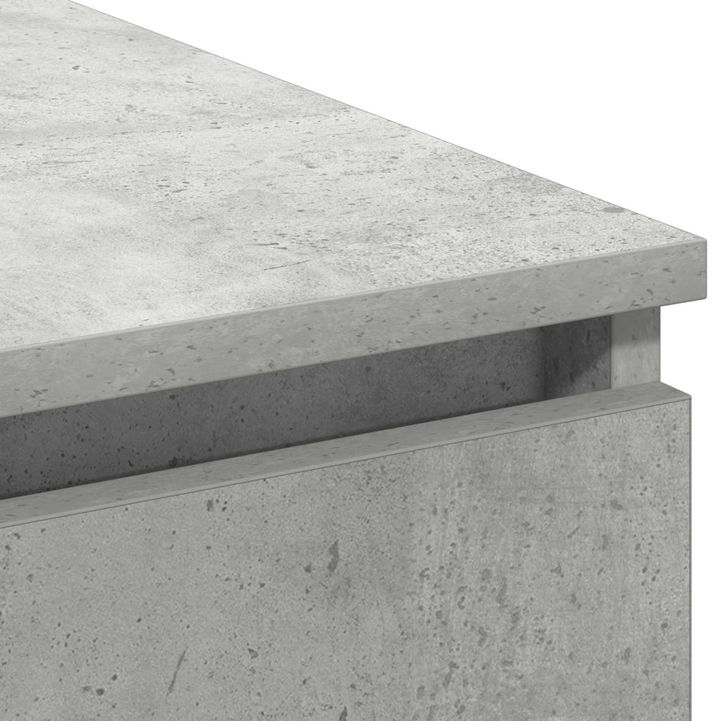 Mobile TV Grigio cemento 180 x 38 x 49 cm Legno multistrato 3376147
