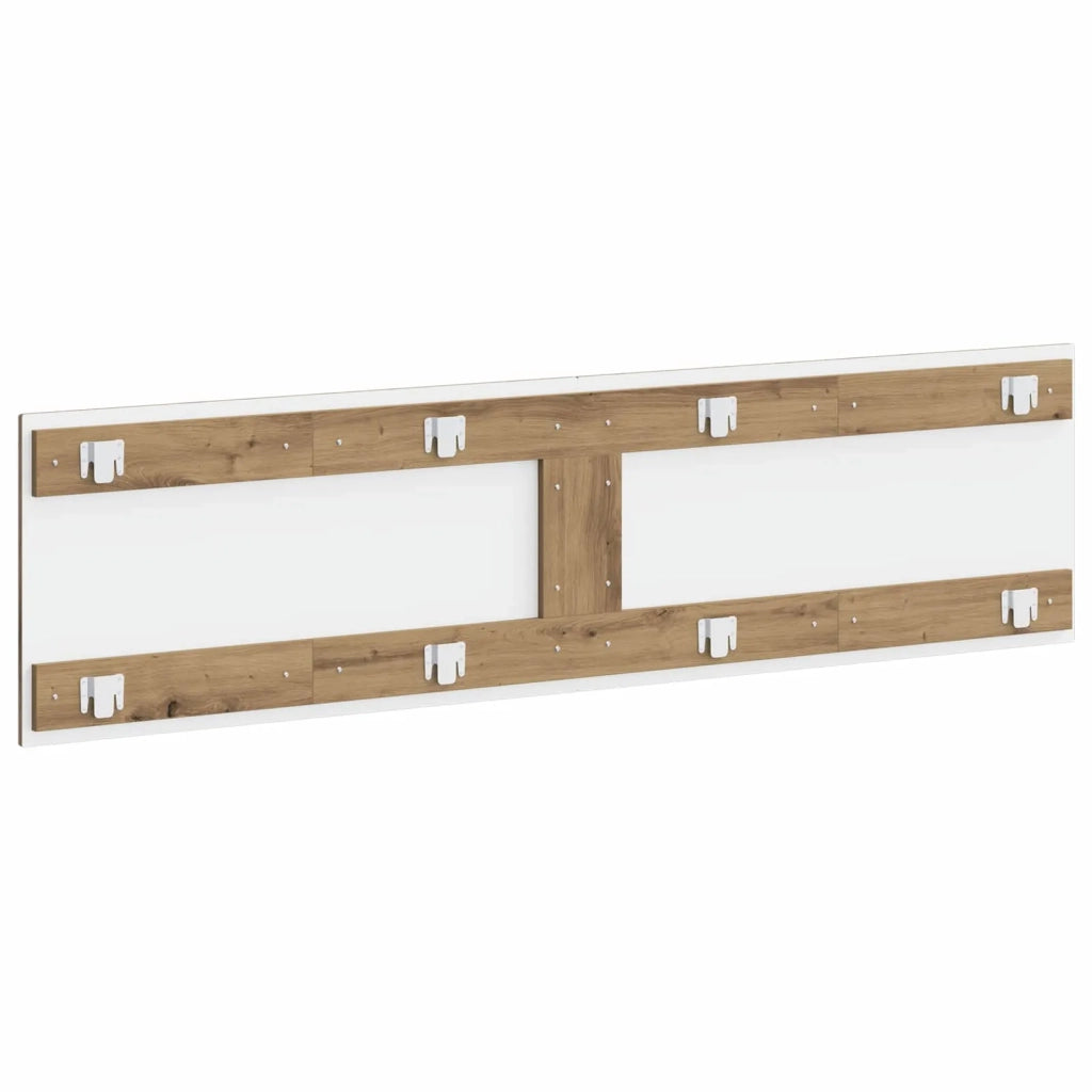 Testiera da Muro HOORN Rovere Artigianale Legno ingegnerizzato 897374