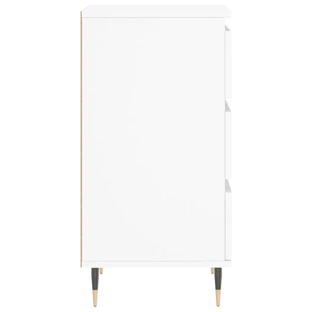 Credenza-Buffet-Armadio da cucina Bianca 40x35x70 cm in Legno Multistrato 651228