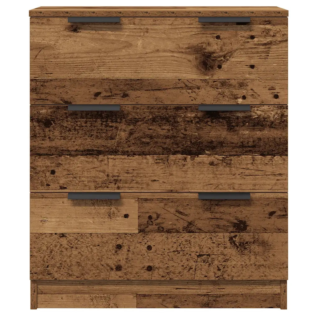 Credenze 3 pz Legno Antico 60x30x70 cm in Legno Multistrato 3329225