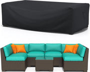 Cuscino di protezione per esterno 242x162x100 cm tessuto Oxford impermeabile protezione UV