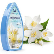 Trade Shop - Set 12 Deodoranti Gel Profumo Ambiente Assorbi Odori Fragranza Gelsomino -