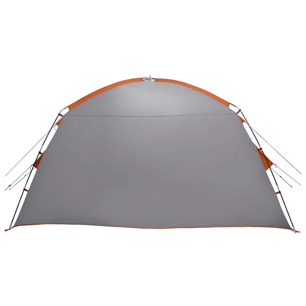 Tenda Capanna Grigio e arancione 300 x 210 x 156 cm Poliestere 42028512