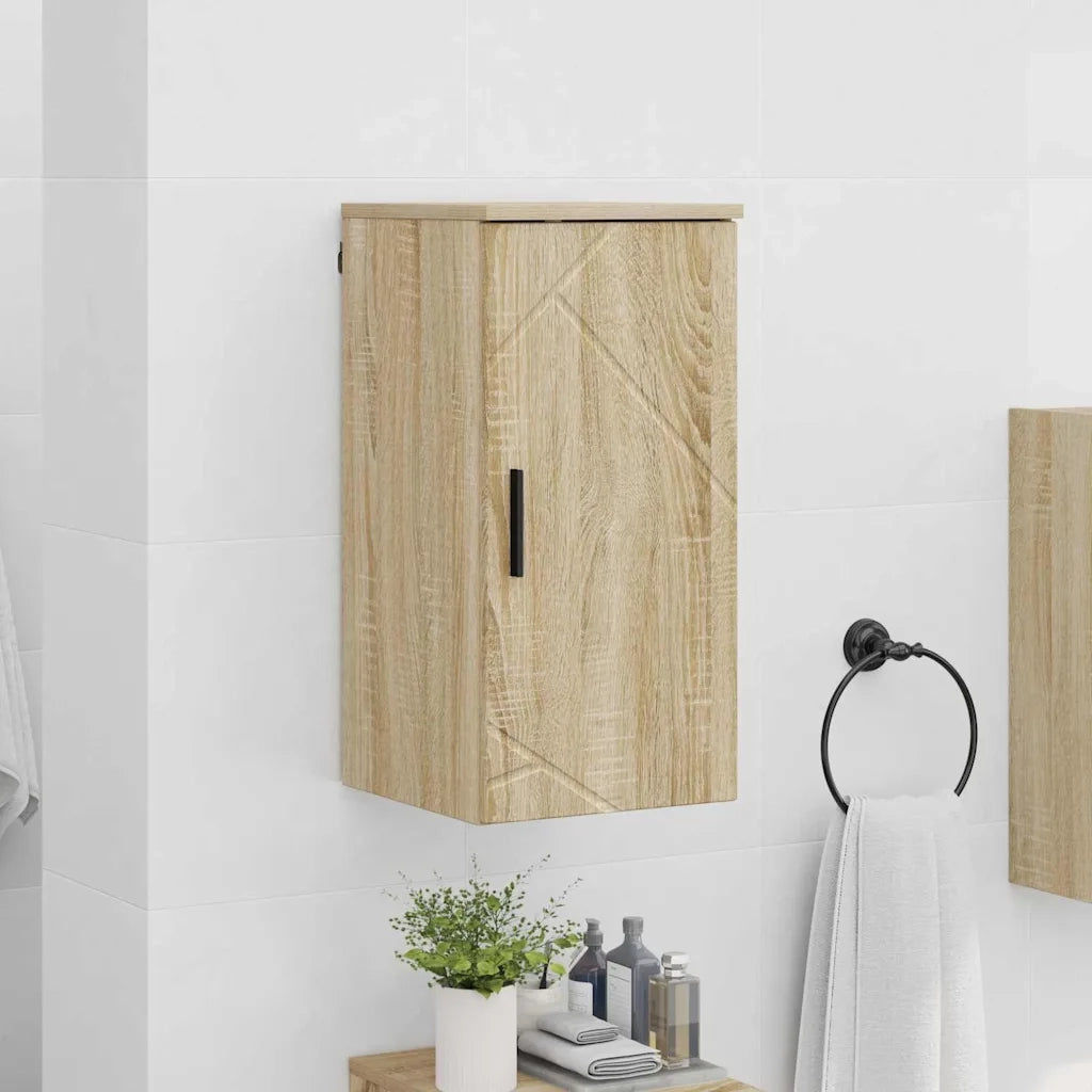 Mobile da Bagno con porta Rovere Sonoma 30 x 31,5 x 61 cm 883346