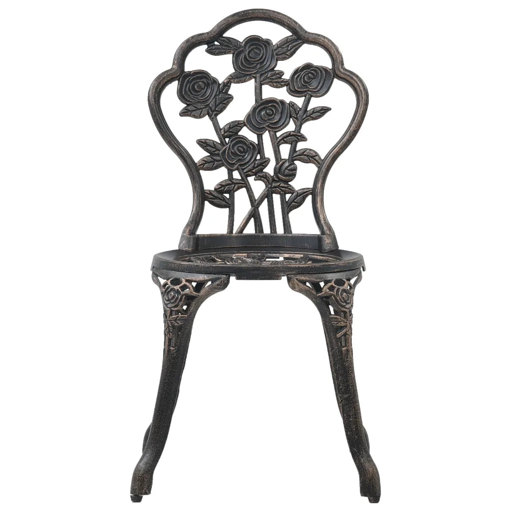 Set da Bistrot 3 pz | Set Salotto da Giardino in Alluminio Pressofuso