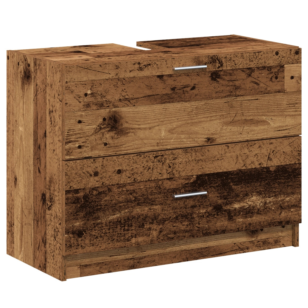 Mobile lavabo Legno Vecchio 78x37x59 cm Legno ingegnerizzato
