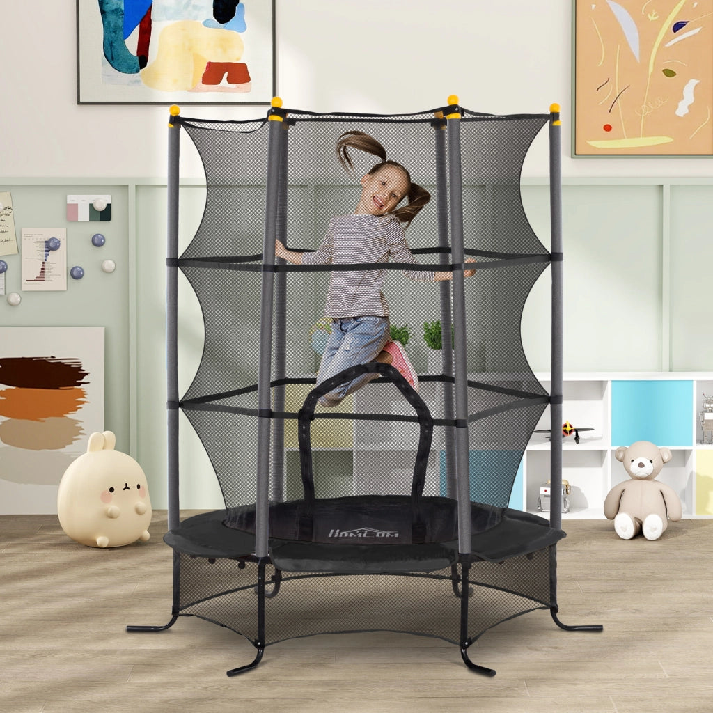 Trampolino Elastico Bambini ¨C zephmum ¨C Nero, ?160x190 cm