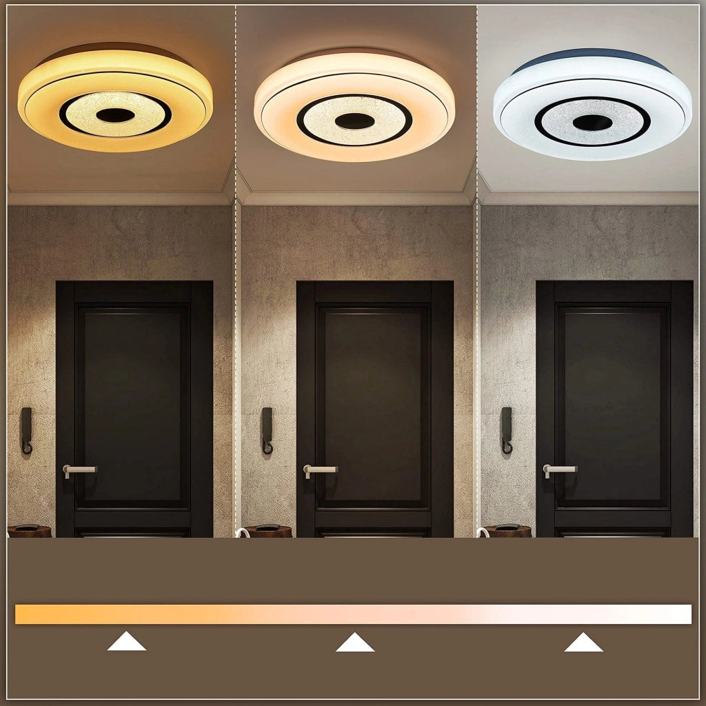 ZMH Lampada da soffitto LED RGB luce bianca diurna dimmerabile camera sala pranzo soggiorno