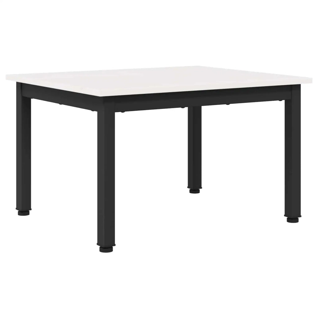 Tavolino da salotto Bianco 60 x 50 x 36 cm Pino massello 892762