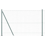 Recinzione da Giardino | Recinzione con Posto Verde 1,5 x 10 m Acciaio