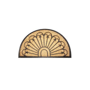 Zerbino Brixo Cocorub Mezzaluna Arco 45x75 cm – Fibra di Cocco, Supporto in Gomma, Design Arco
