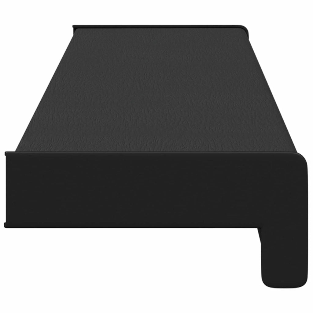 Soglia della Finestra Nero con Venature del Legno PVC 42046840