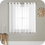 Vetrata - sostenibile - vetrata di alta qualità per camera da letto soggiorno sala da pranzo - voile di alta qualità - tenda di vetrata