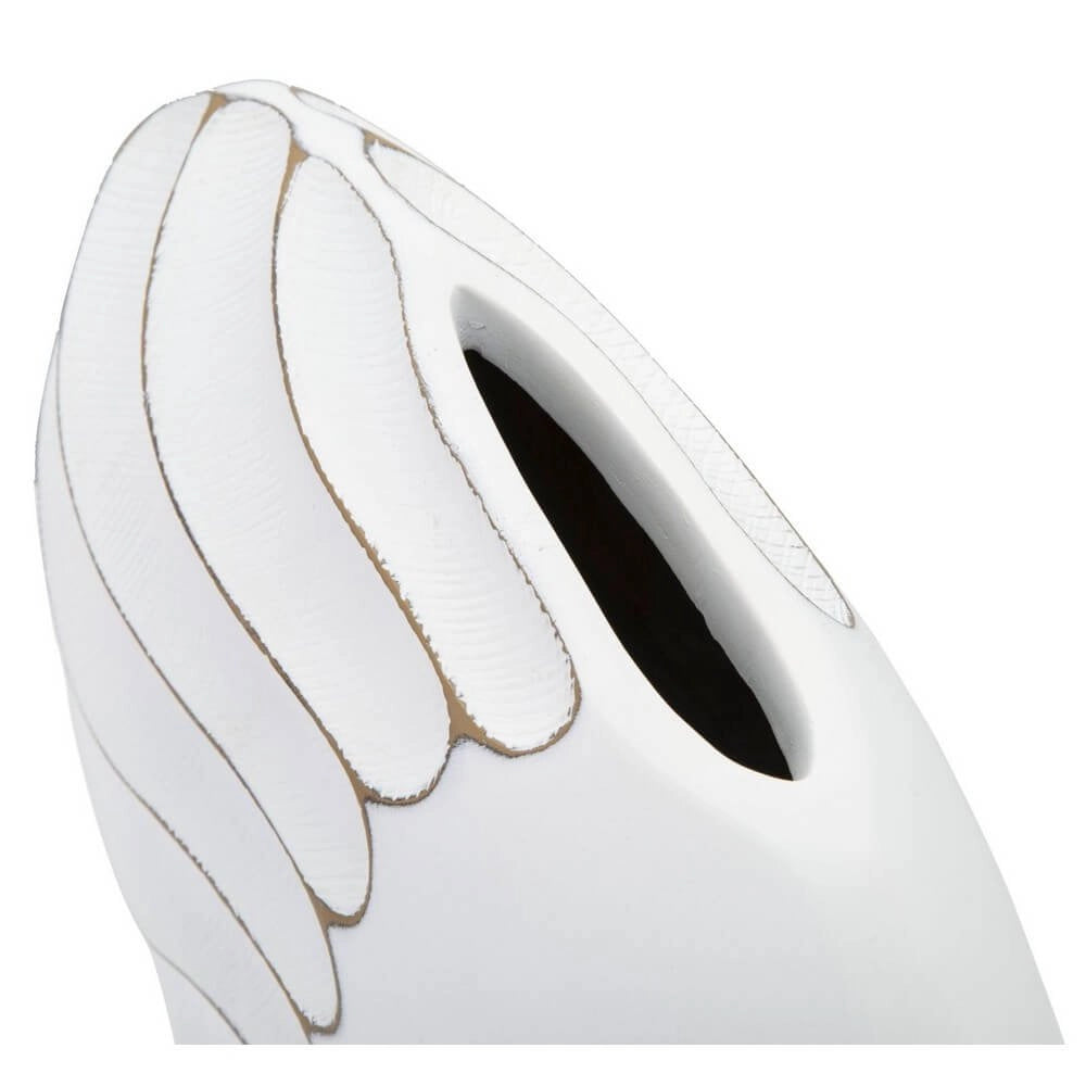 Vaso Resina Decorato Piccolo cm 34X11,5X24,5 - LINES