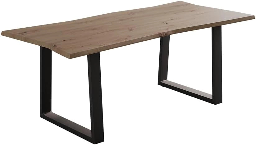 Tavolino da caffè Yan, Artigiano, 100 x 60 cm, adatto come superficie di appoggio e di lavoro