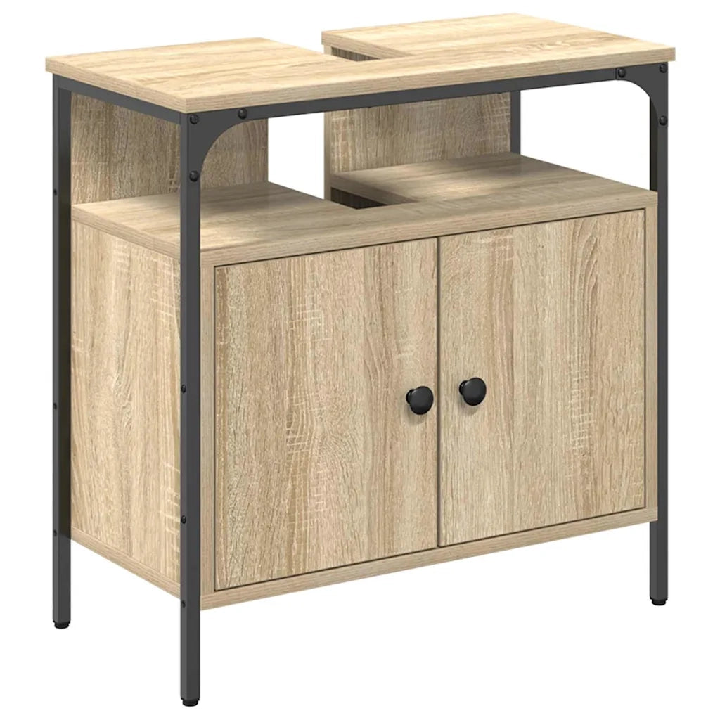 Mobile da Bagno Beige 60 x 30 x 60 cm Legno multistrato 868042