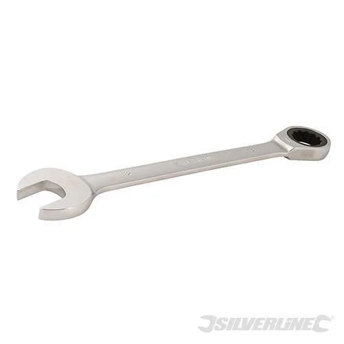 Chiavi a cricchetto combinata metrica a testa fissa, varie misure Silverline - 22 mm
