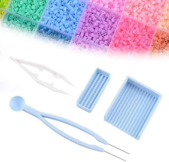 Kit Professionale per Creazione di Gioielli - Set di Pincette con Punte Fini - Cassetti per Ordinare - Progetti Artistici - Progettazione Ergonomica