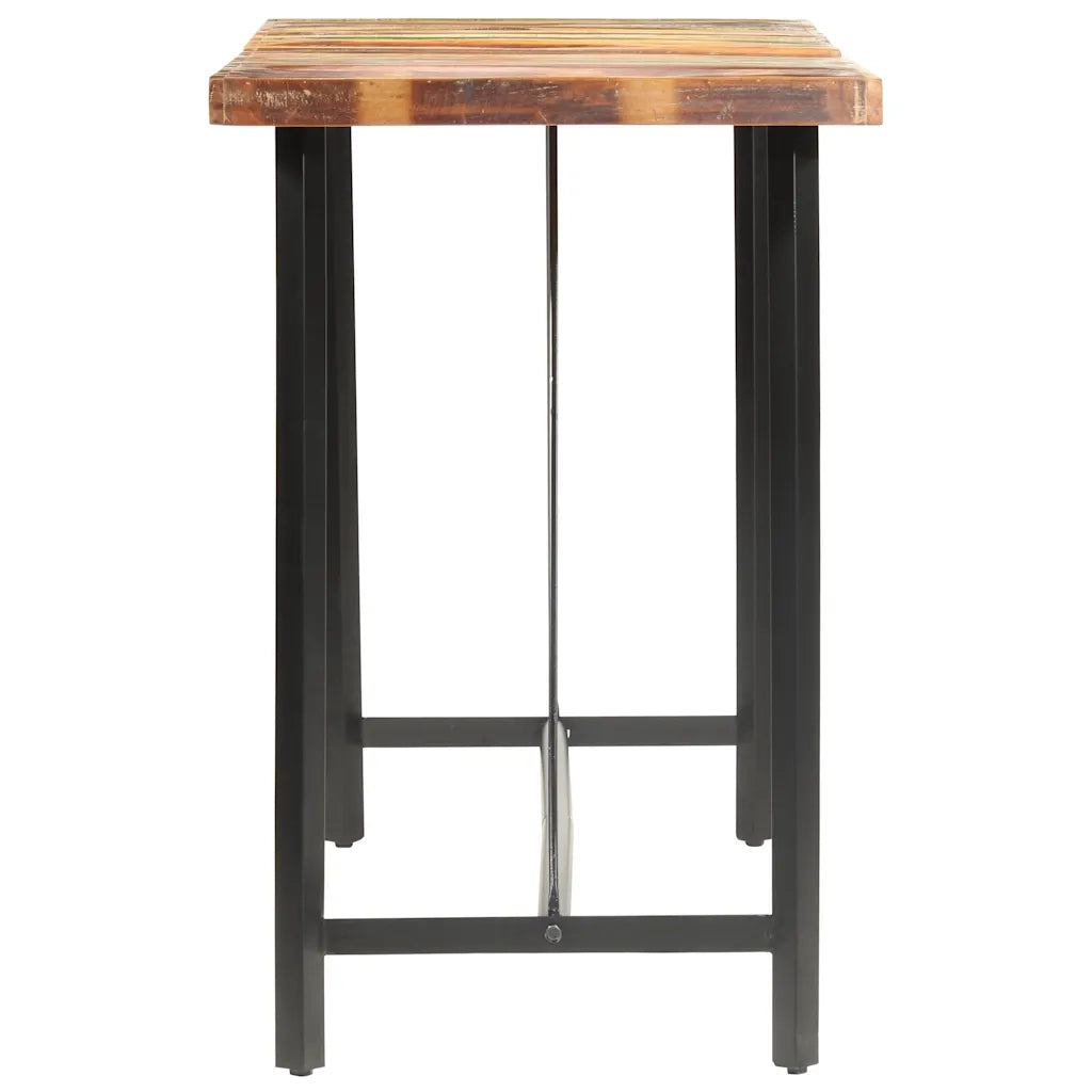 Tavolo da Bar 180x70x107 in Legno Massello di Recupero cod mxl 58545