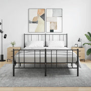 Comodini 2 pz-Set di 2 Tavolino da notte Rovere Sonoma 40x35x47,5 cm in Legno Multistrato 429250